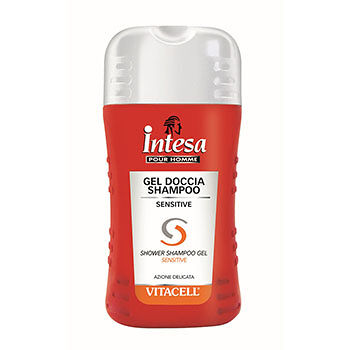 Шампунь-гель для душа мужской 2 в 1 Intesa Vitacell