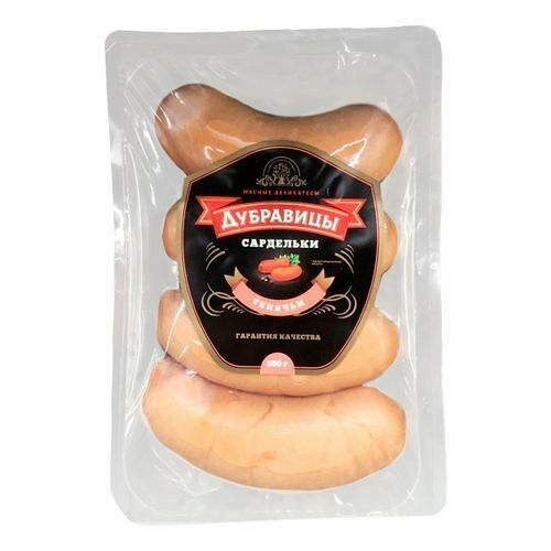 Сардельки Дубравицы с телятиной 410г