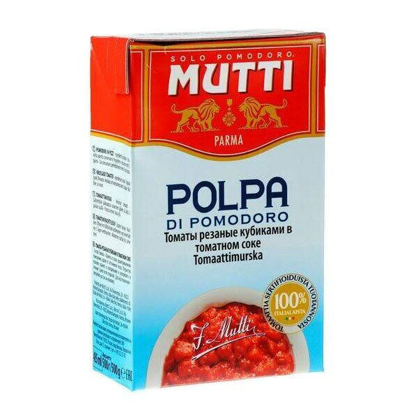 Томаты нарезанные кубиками MUTTI