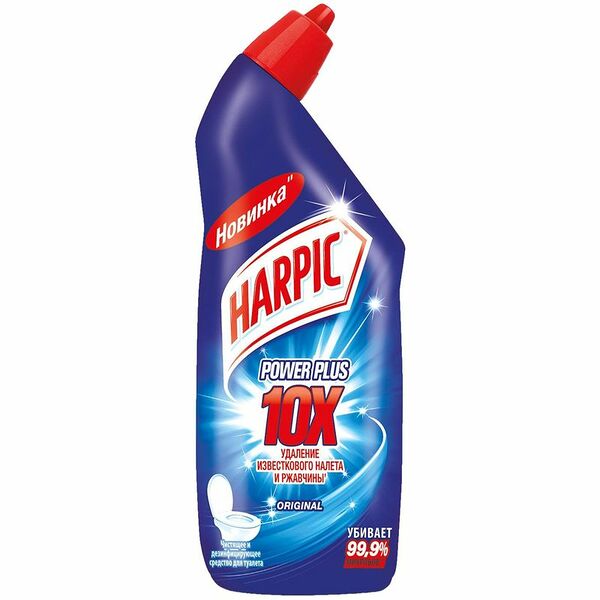 Средство дезинфицирующее Harpic Power Plus Original для туалета, 450мл