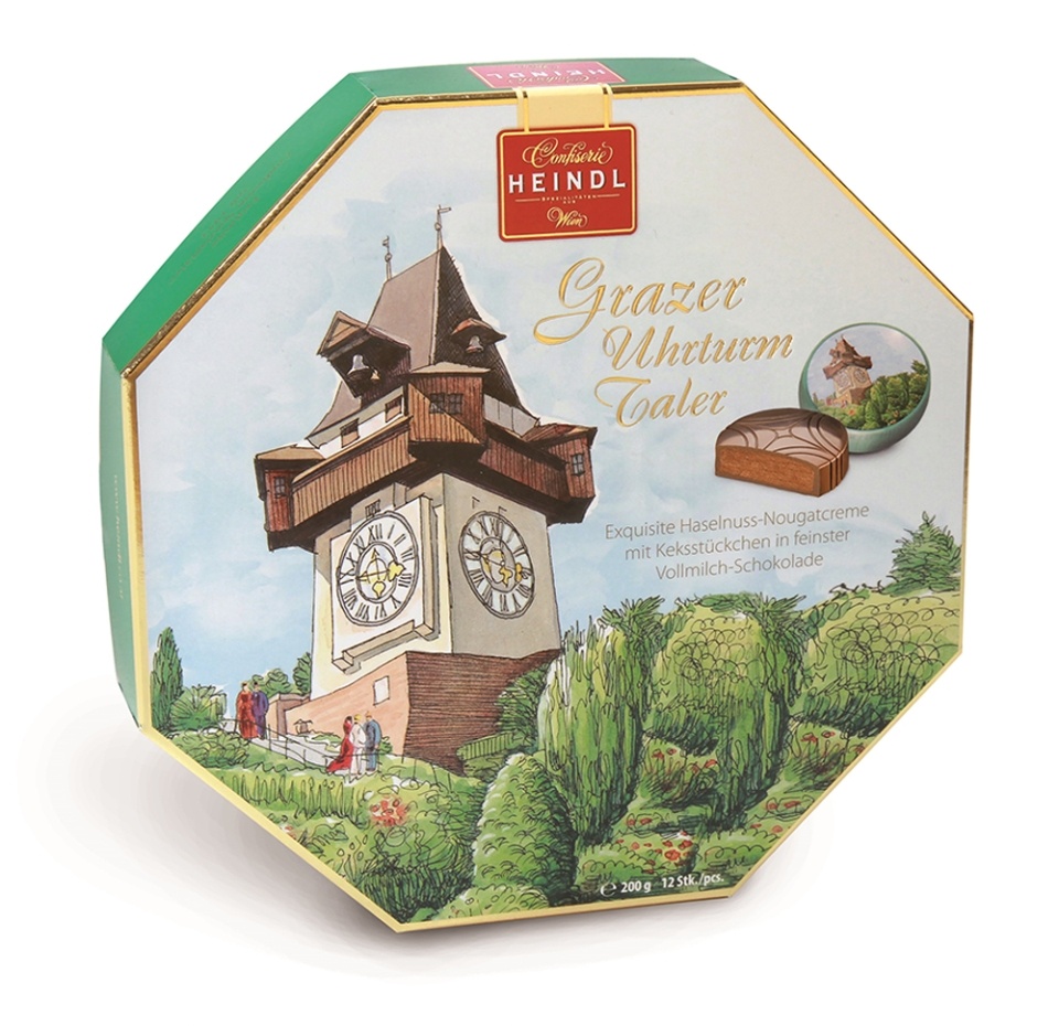 

Шоколадные конфеты Heindl «Часовая башня» 200г, Австрия