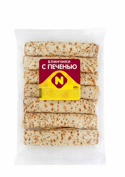 Блинчики быстрозамороженные Останкино с печенью