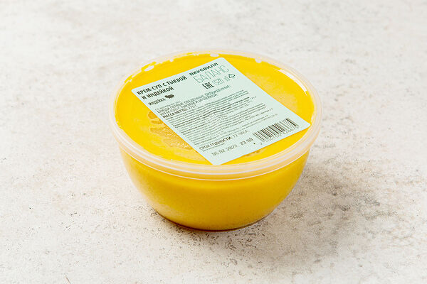 Крем-суп с тыквой и индейкой