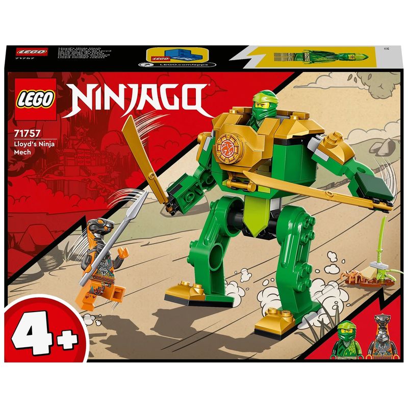 

Конструктор LEGO Ninjago Робот-ниндзя Ллойда 71757