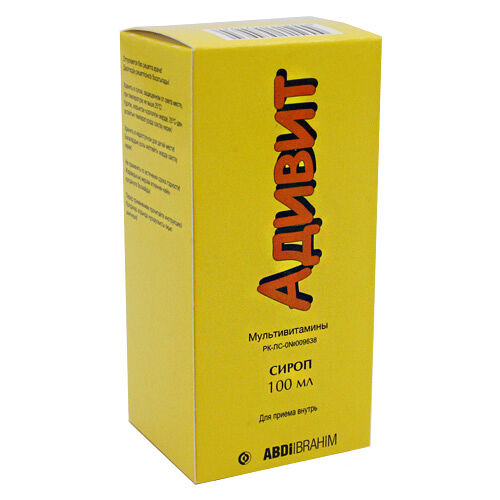 Адивит 100 мл сироп