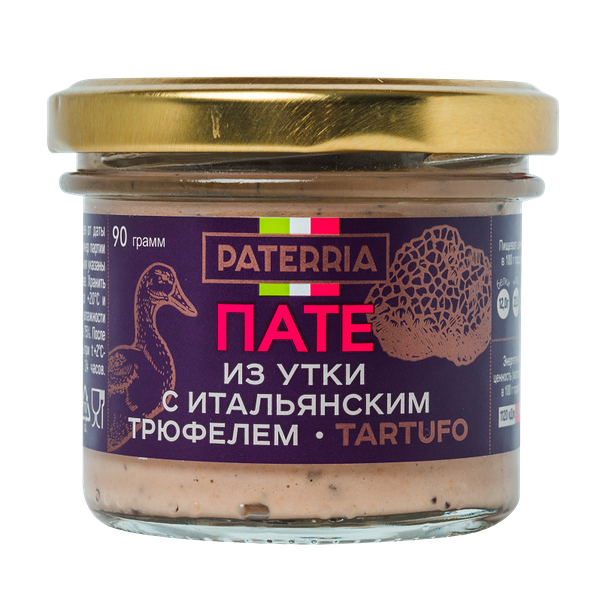 Пате Paterria из утки с трюфелем