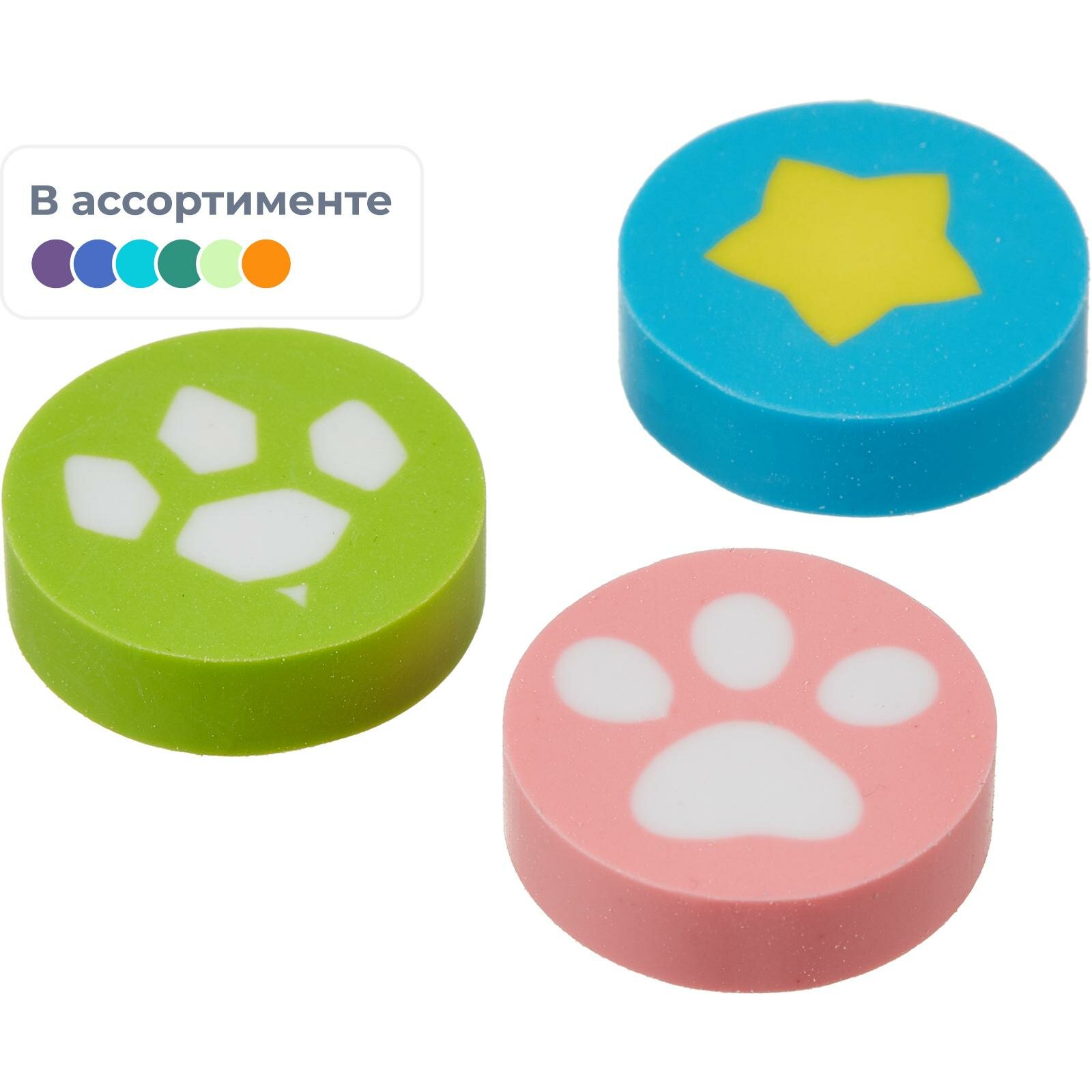 

Набор ластиков Deli EH307 Paw Patrol 21 шт.