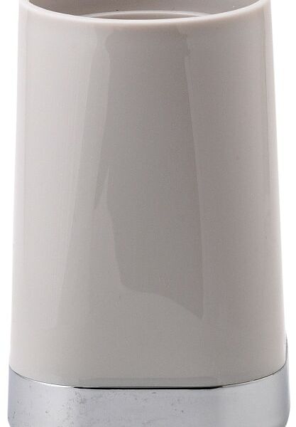 Стакан для зубных щеток Swensa Gloss серый