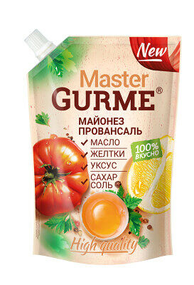Майонез Провансаль 50,5% Master Gurme, 700 г