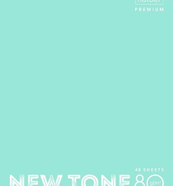 Тетрадь Hatber Premium NEWtone Pastel Мята в клетку 48л А5