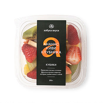 Фруктовый микс ананас, киви, клубника Mosaic