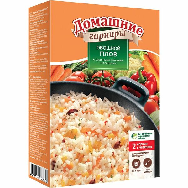 Плов овощной Увелка Домашние гарниры