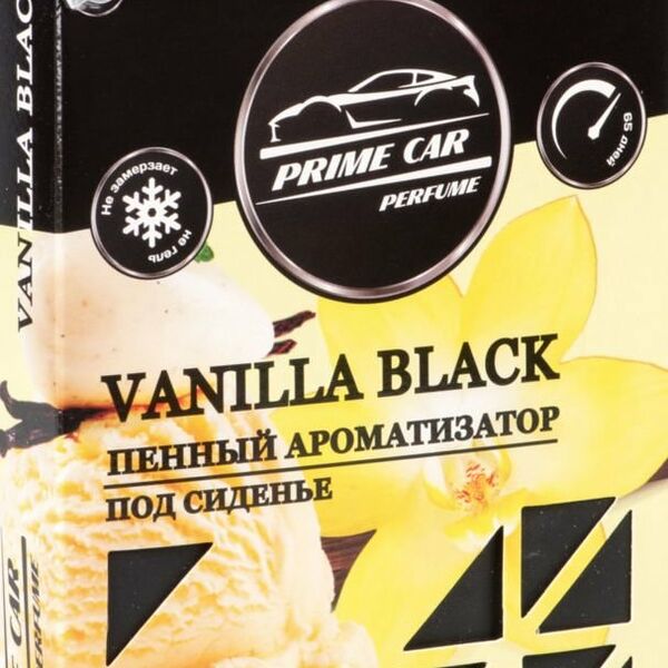 Ароматизатор пенный под сиденье Prime Car perfume Vanilla Black