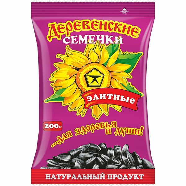 Семена подсолнечника ДЕРЕВЕНСКИЕ обжаренные элитные
