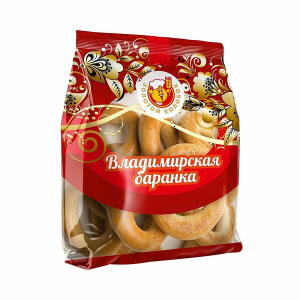 Баранка Владимирская Золотой колобок с маком