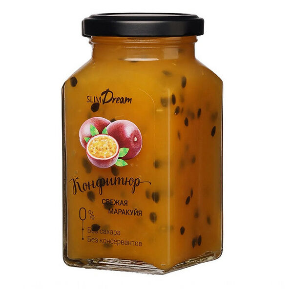 Конфитюр из маракуйи без добавления сахара 