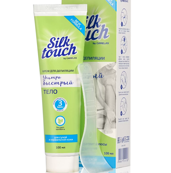 Крем для депиляции Carelax Silk Touch Matcha