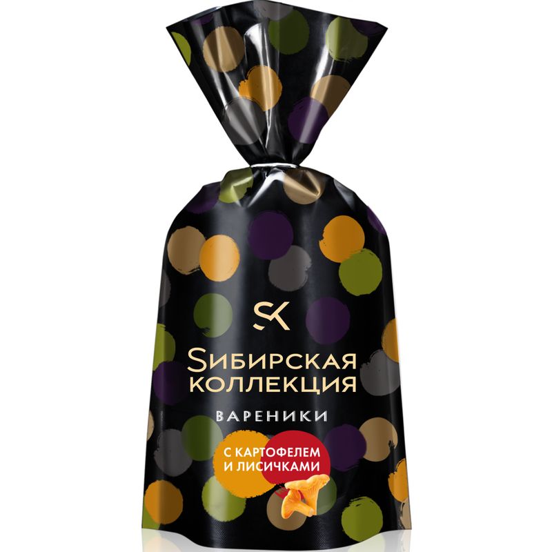 

Вареники Сибирская коллекция с картофелем и лисичками 700 г