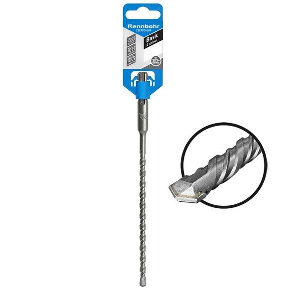 Бур по бетону Rennbohr, SDS+, 10х160 мм