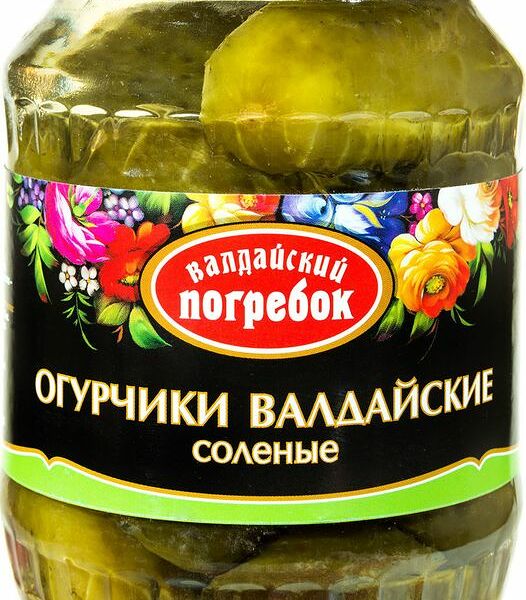 Огурцы соленые Валдайский Погребок