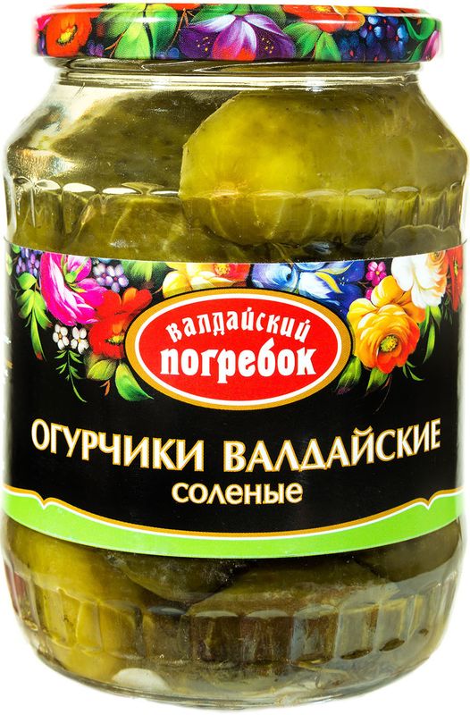 

Огурцы соленые Валдайский Погребок