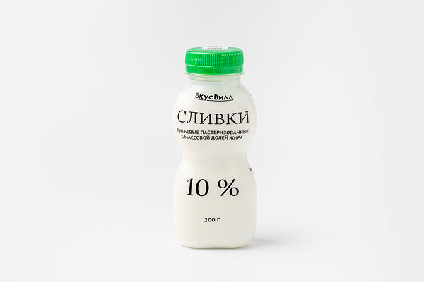 Сливки 10%