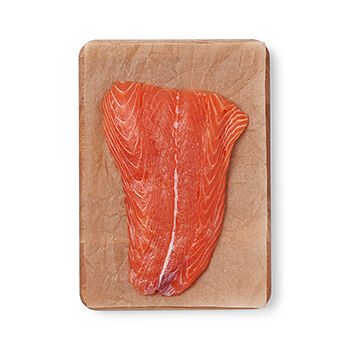 Форель радужная Азбука вкуса охлажденная, хвостовая часть, филе, Россия