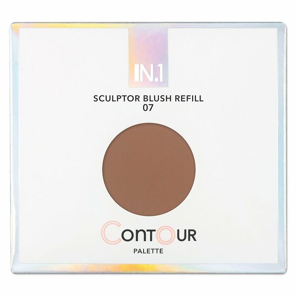 N.1 Sculptor Blush Refill Скульптор-румяна для палетки Contour Palette, 2, 5 г, 07