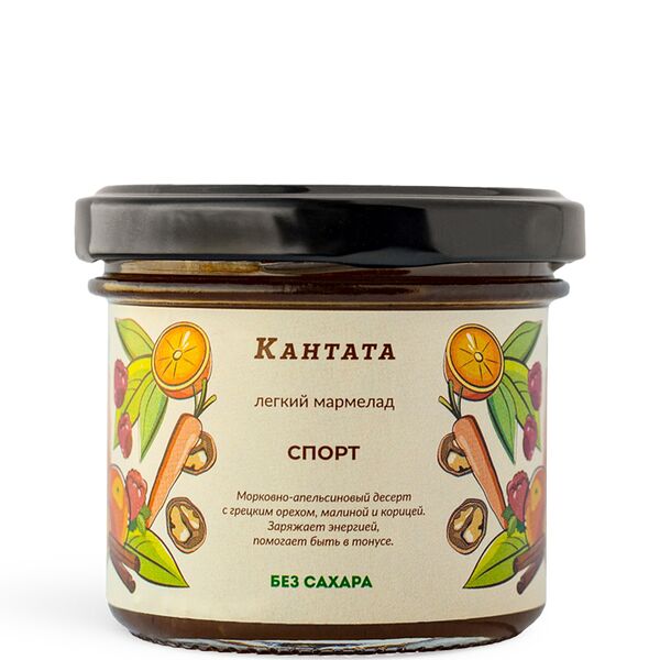 Мармелад в банке без сахара «Спорт»