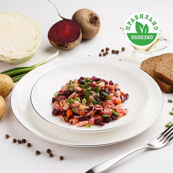 Винегрет с фасолью 180 г