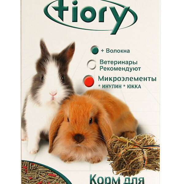Корм для кроликов Fiory Pellettato гранулированный
