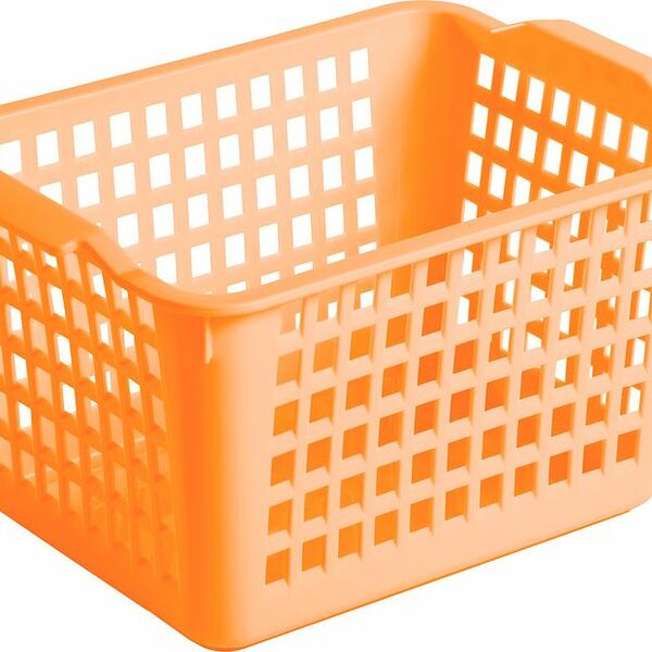 Корзинка Бытпласт Econova универсальная с ручкой прямоугольная, 28х16х12см