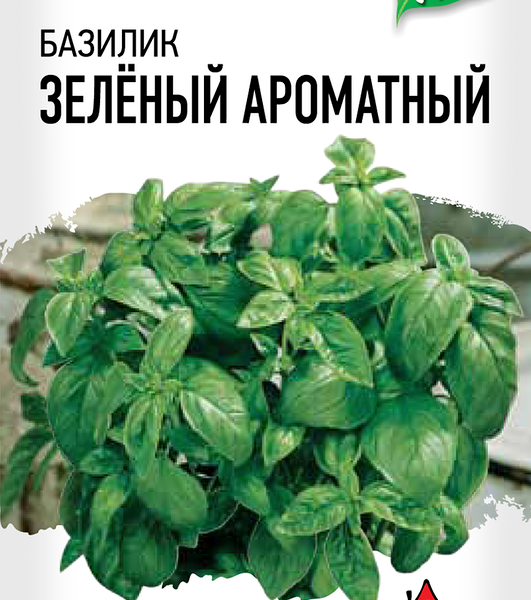 Семена Гавриш Удачные семена Хит Базилик зеленый ароматный