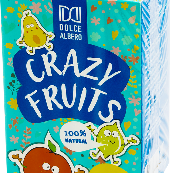 Напиток чайный травяной DOLCE ALBERO Crazy Fruits, 20пак