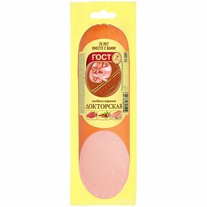 Колбаса вареная Иней Докторская ГОСТ, 350г