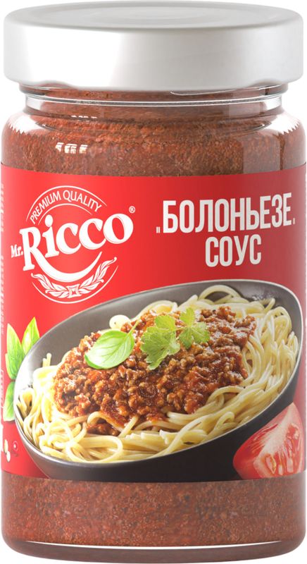 

Соус Mr.Ricco Болоньезе 320 г