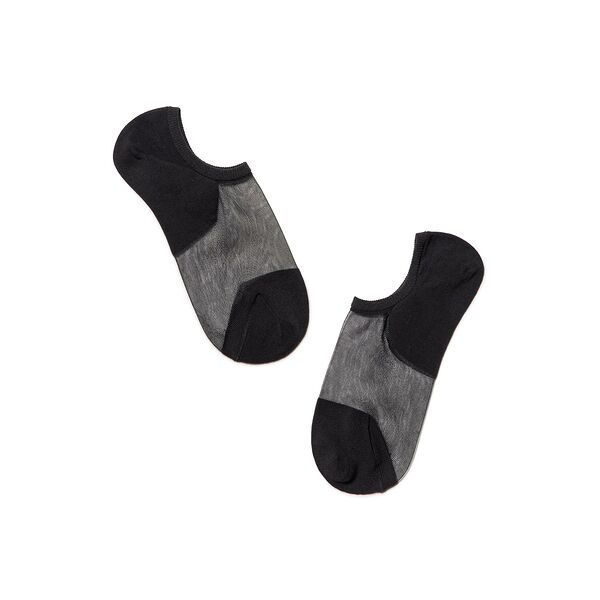 Носки жен. хлопковые Conte elegant ACTIVE (ультракороткие) 18С-4СП, р.27, 000 черный