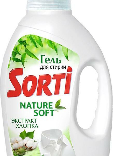 Гель для стирки Sorti Экстракт хлопка