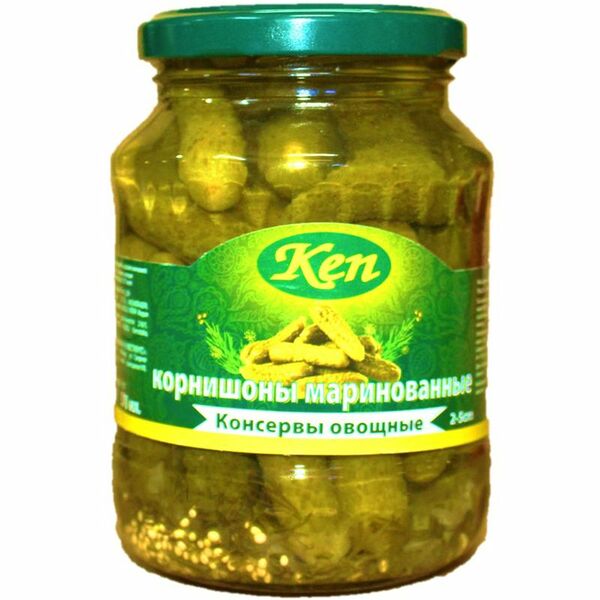 Корнишоны KEN маринованные, 350г
