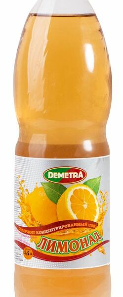 Лимонад Demetra газированный 1.5л