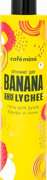 Гель для душа Cafe Mimi Банан и Личи 300мл