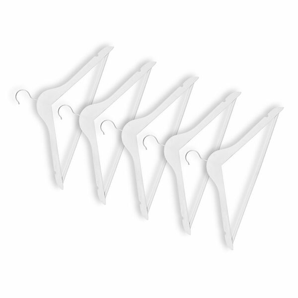 Набор вешалок Butler для одежды 5 шт, белый