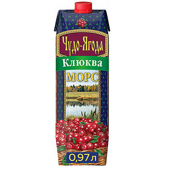 Морс Клюква Чудо-Ягода 0,97л