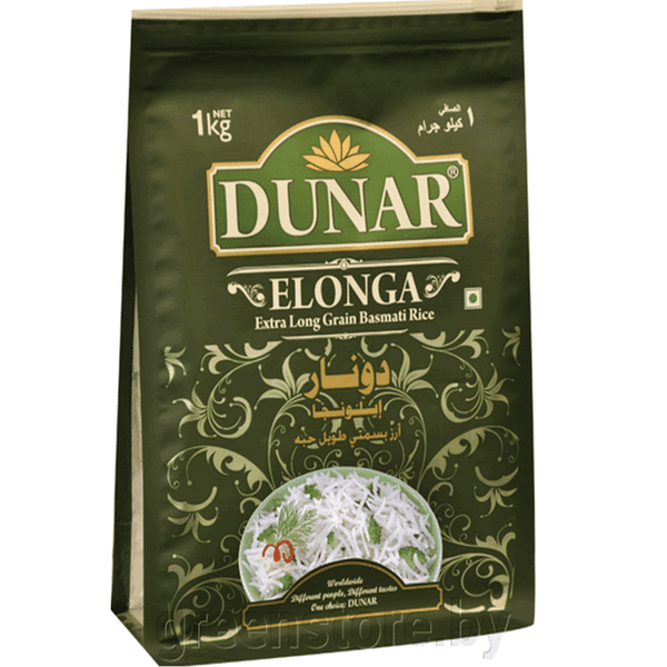 Рис Басмати Dunar Элонга дл/зернов 1кг