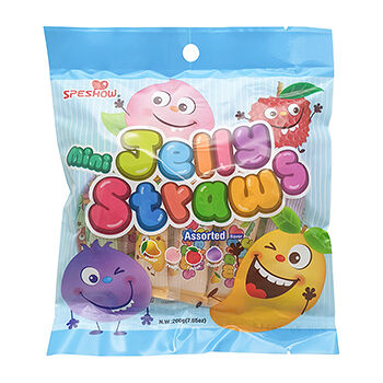 Желе фруктовое Abc Jelly Straws ассорти 260г, Малайзия