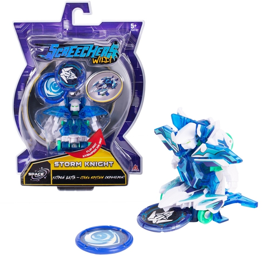 

Игрушка «Screechers Wild. Space. Машинка-трансформер S1» в ассортименте, Screechers Wild, Китай