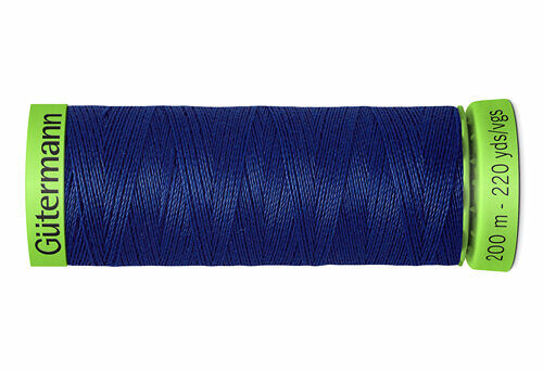 744581 Нить Extra Fine 150 для особо деликатных тканей, 200м, 100% п/э Gutermann(232 кобальт)