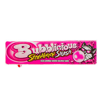 Жевательная резинка Bubblicious Strawberry Splash со вкусом клубники