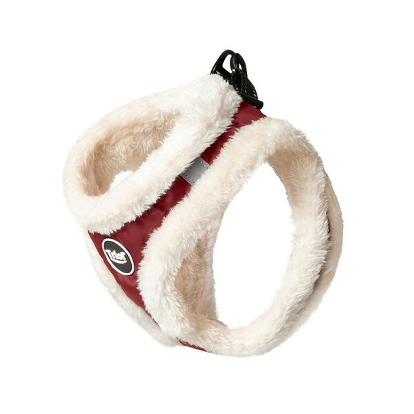 Шлейка-жилетка для собак TRIOL Be Trendy мягкая бордовая XS, обхват груди 31-36см