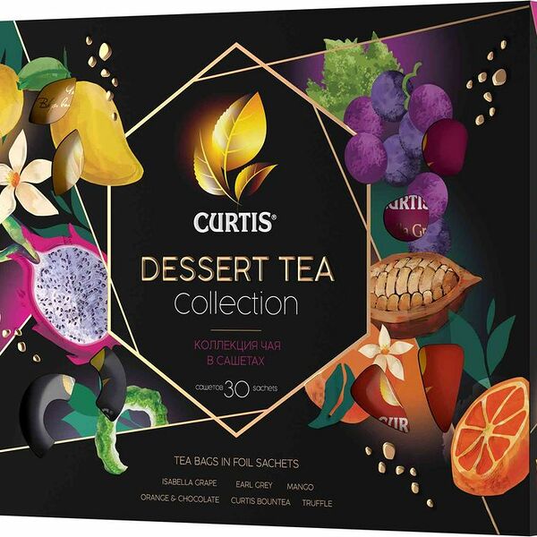 Набор подарочный Curtis Happy Holidays чай в сашетах 58.5г